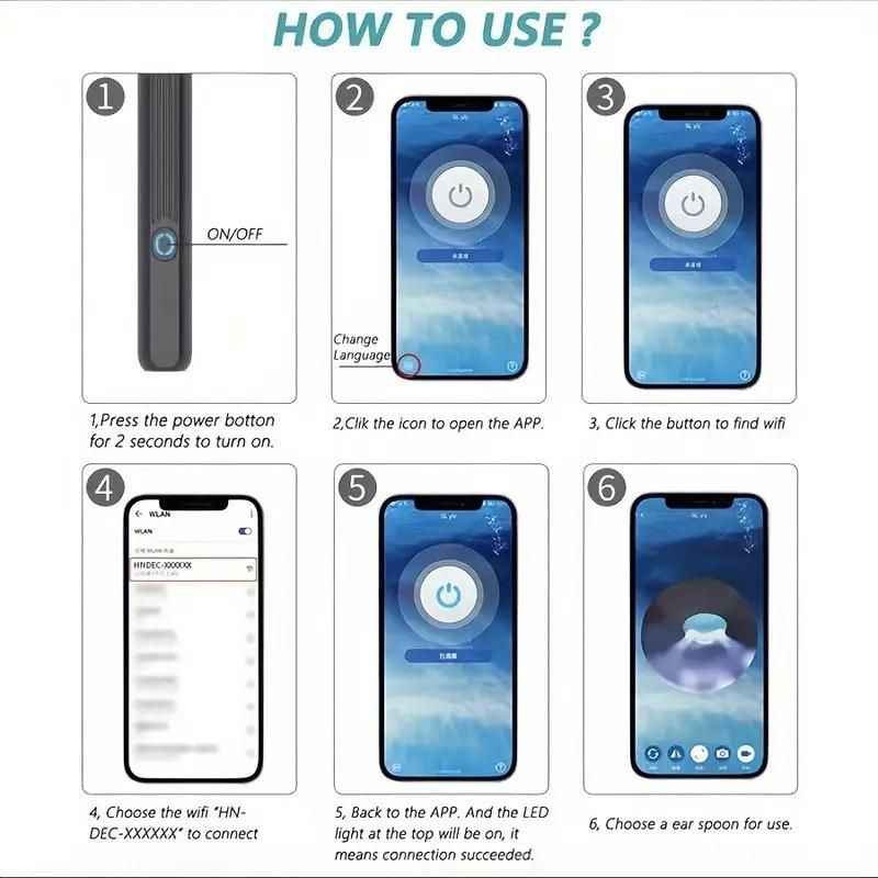 Smart Visual Ear Wax Cleaner