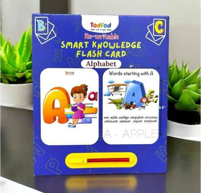 Todfod Re-Writable Smart Knowledge Flash Cards