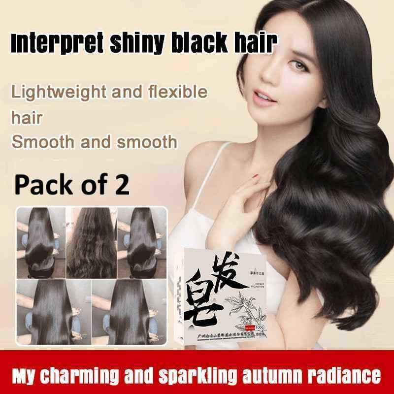 Polygonum Shampoo Cleansing Hair Soap (Pack of 2)