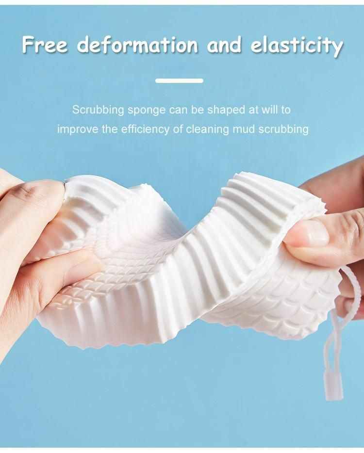 Kids Magic Bath Sponge Exfoliating Brush for Gentle Dead Skin Removal - Baby Body Scrubber & Massage Cleaning Tool