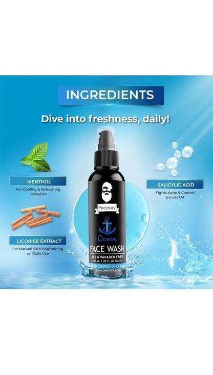 Ocean Face Wash 100 ml (Pack of 2)