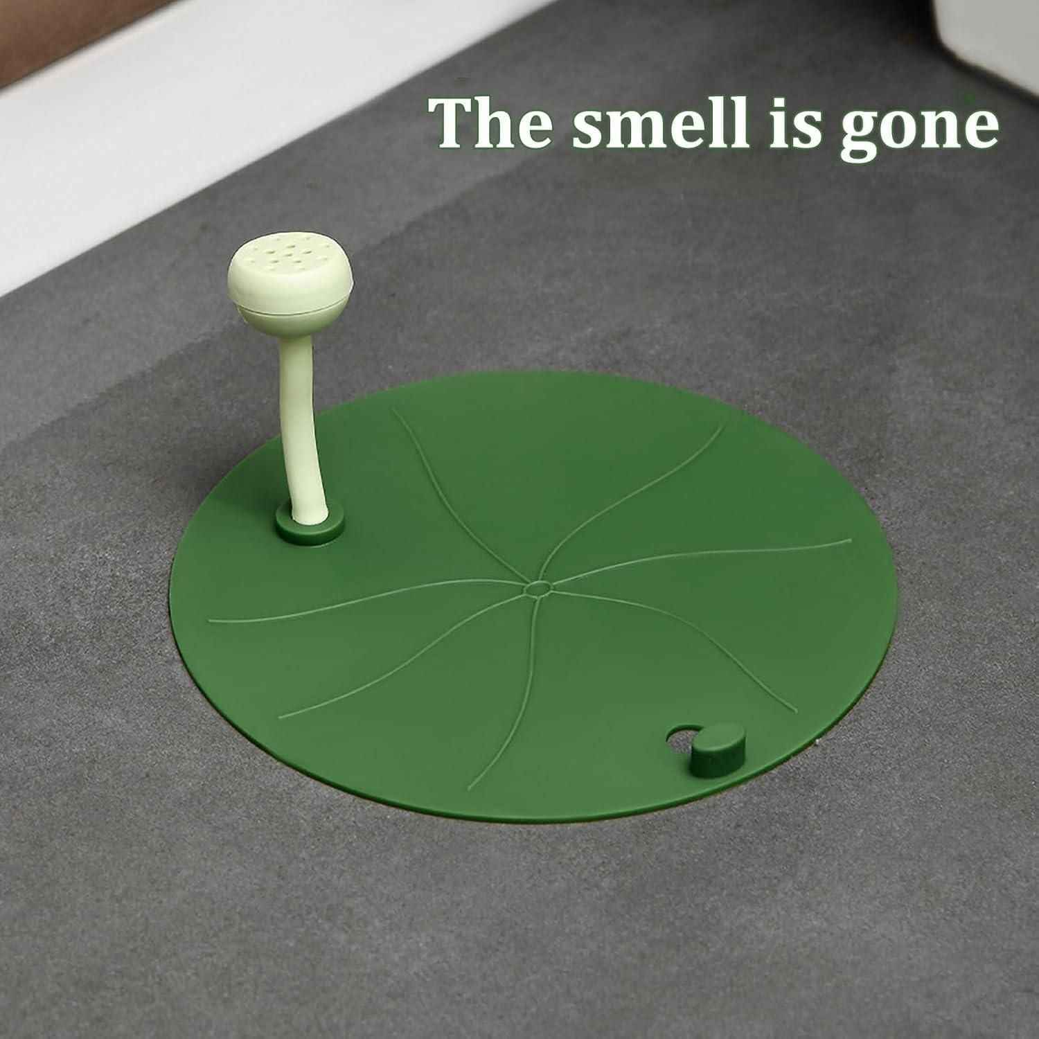 Lotus Leaf Silicone Floor Bathtub Cover