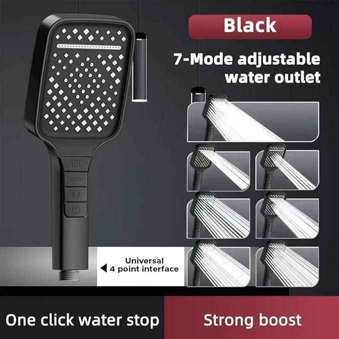 7 Modes Large Shower Head