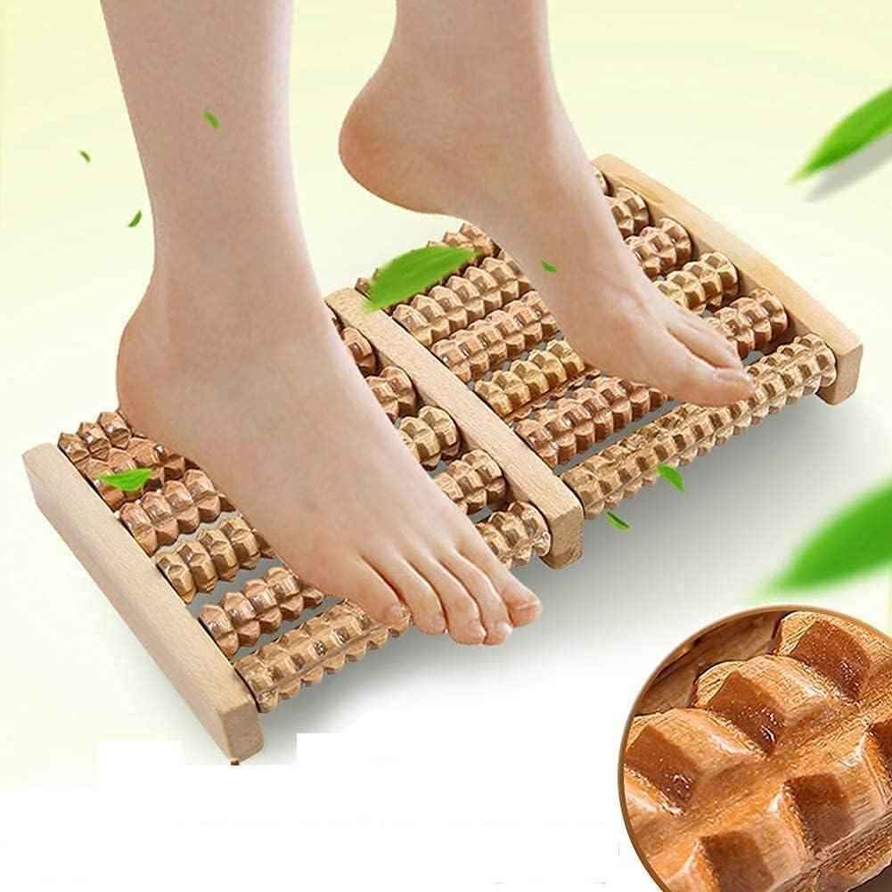 Wooden Foot Massage Roller
